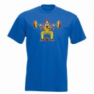 Lifter clown , T-skjorte velg mellom flere farger  thumbnail