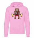 MUSCLE TEDDY , HOODIE , VELG MELLOM FLERE FARGER  thumbnail