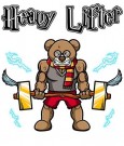 HEAVY LIFTER , TEDDY, T-SKJORTE, VELG MELLOM FLERE FARGER thumbnail