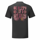 be happy lift heavy ,T-SKJORTE, VELG MELLOM FLERE FARGER thumbnail