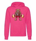 MUSCLE TEDDY , HOODIE , VELG MELLOM FLERE FARGER  thumbnail
