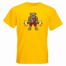 Muscle teddy T-skjorte velg mellom flere farger  thumbnail