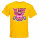 Hot´n heavy pink hippo , T-SKJORTE VELG MELLOM FLERE FARGER thumbnail
