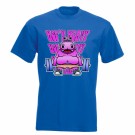 Hot´n heavy pink hippo , T-SKJORTE VELG MELLOM FLERE FARGER thumbnail