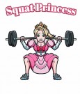 SQUAT PRINCESS, TSKJORTE, VELG MELLOM FLERE FARGER thumbnail