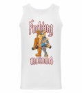 Fucking motivated, teddy,  ,TANK-TOP UNISEX thumbnail