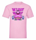 Hot´n heavy pink hippo , T-SKJORTE VELG MELLOM FLERE FARGER thumbnail