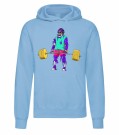 DEADLIFT SKELETON , HOODIE, VELG MELLOM FLERE FARGER thumbnail