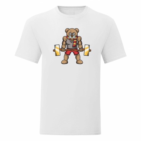 Muscle teddy T-skjorte velg mellom flere farger 