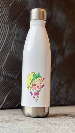Kawaii dumbell curl , flaske 