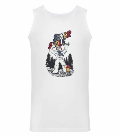SUPER SWOLE SNOWMAN, Tank-top UNISEX