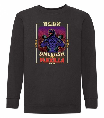 Unleash the flexilla , kids crew sweat