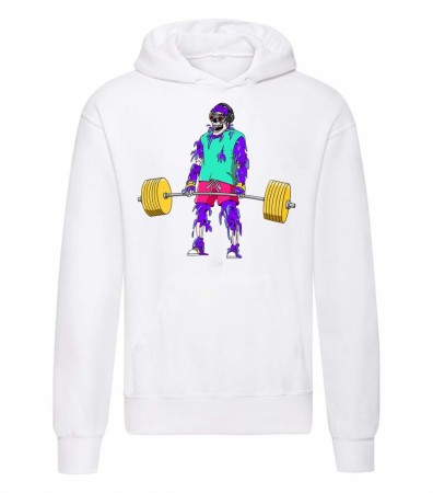 DEADLIFT SKELETON , HOODIE, VELG MELLOM FLERE FARGER